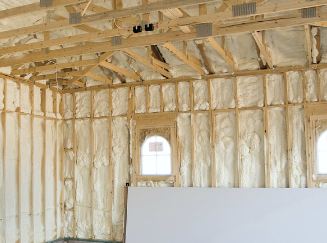 Portland home with spray foam insulation installation